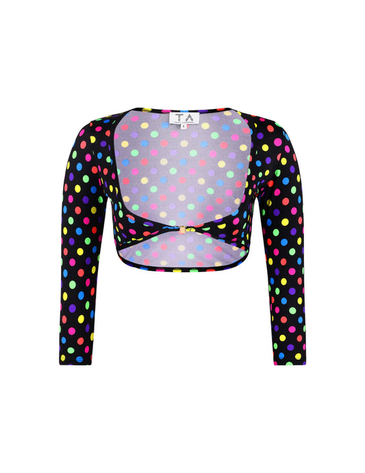 Polka Dots Shrug-