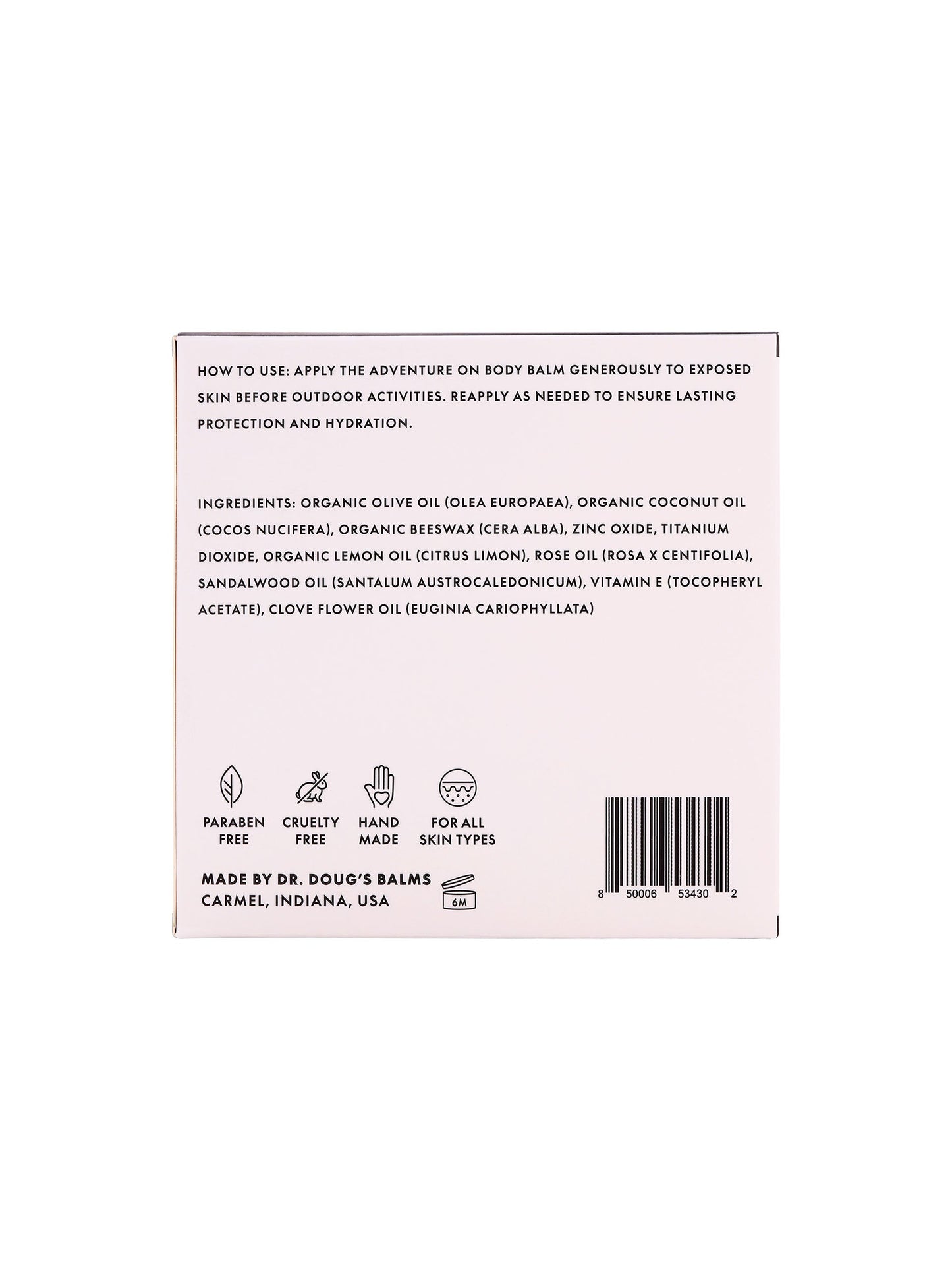 Adventure On - Body Balm