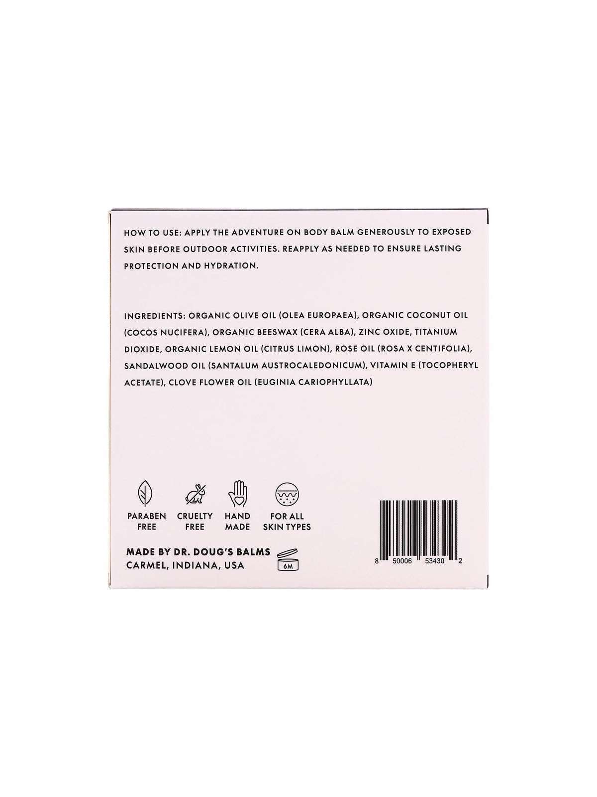 Adventure On - Body Balm