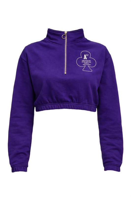 A4 Flex Fleece Crop Zip-